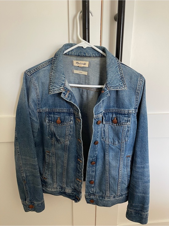 Madewell Jackets & Blazers - Madewell Classic Medium Blue Denim Jacket